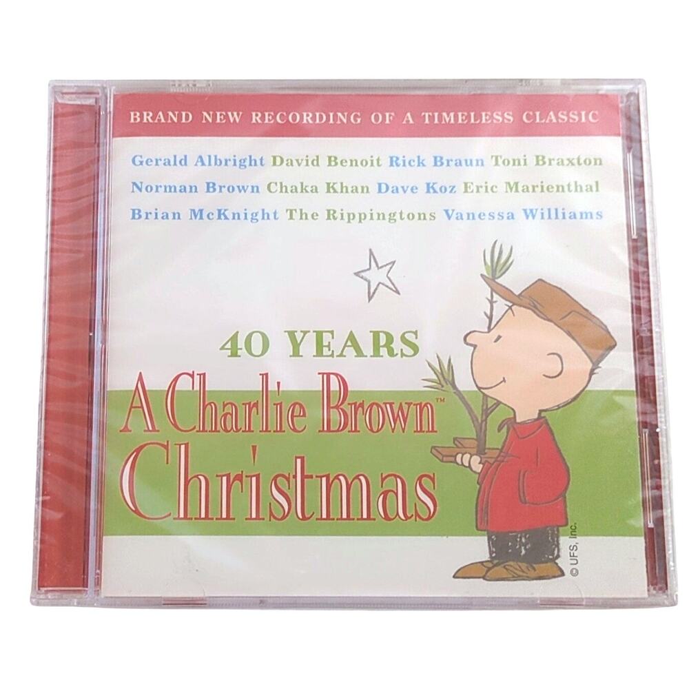 40 Years A Charlie Brown Christmas CD 2005 Peak Records New Sealed Var Artists